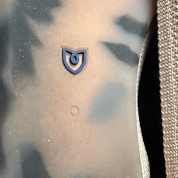 Rothy's Beige Flats with Blue Accent - Picture 2 of 2